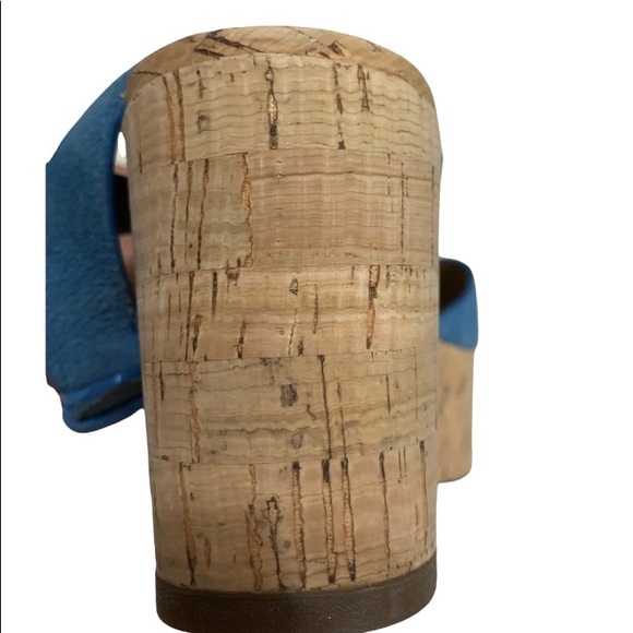 Pre loved Coach Women’s Becka Open Toe Casual Platform Suede Sandals Sz 6.5 - Picture 8 of 10